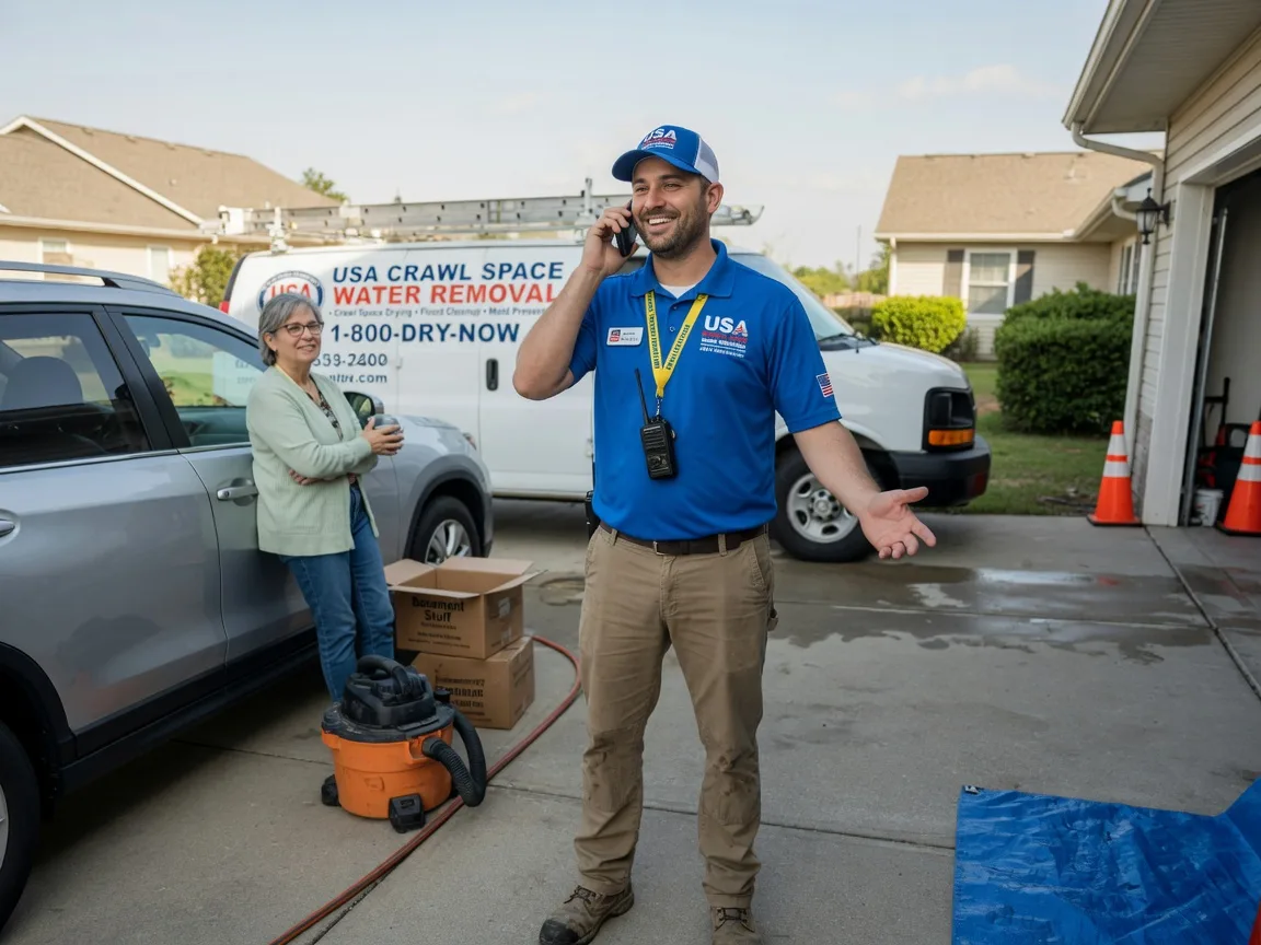 Crawl Space Water Removal Hockley, TX FAQs